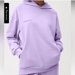 Pangaia hoodie sweatshirt purple